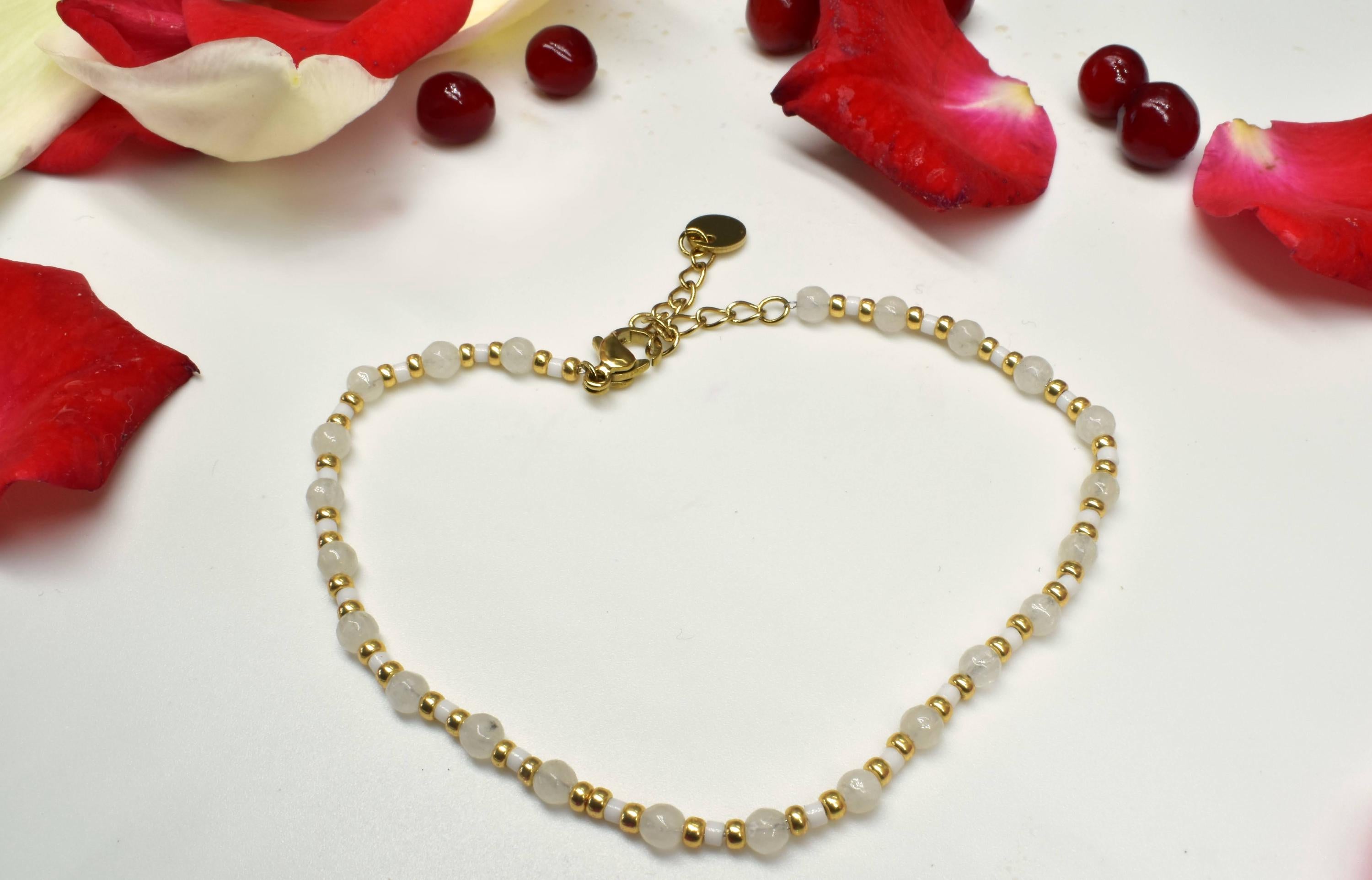 Armband für den Alltag, Boho-Schmuck, Geschenk für Sie, Perlenarmband, Stapelbares Armband zum Layering, Freundschaftsarmband, Geschenk für Sie