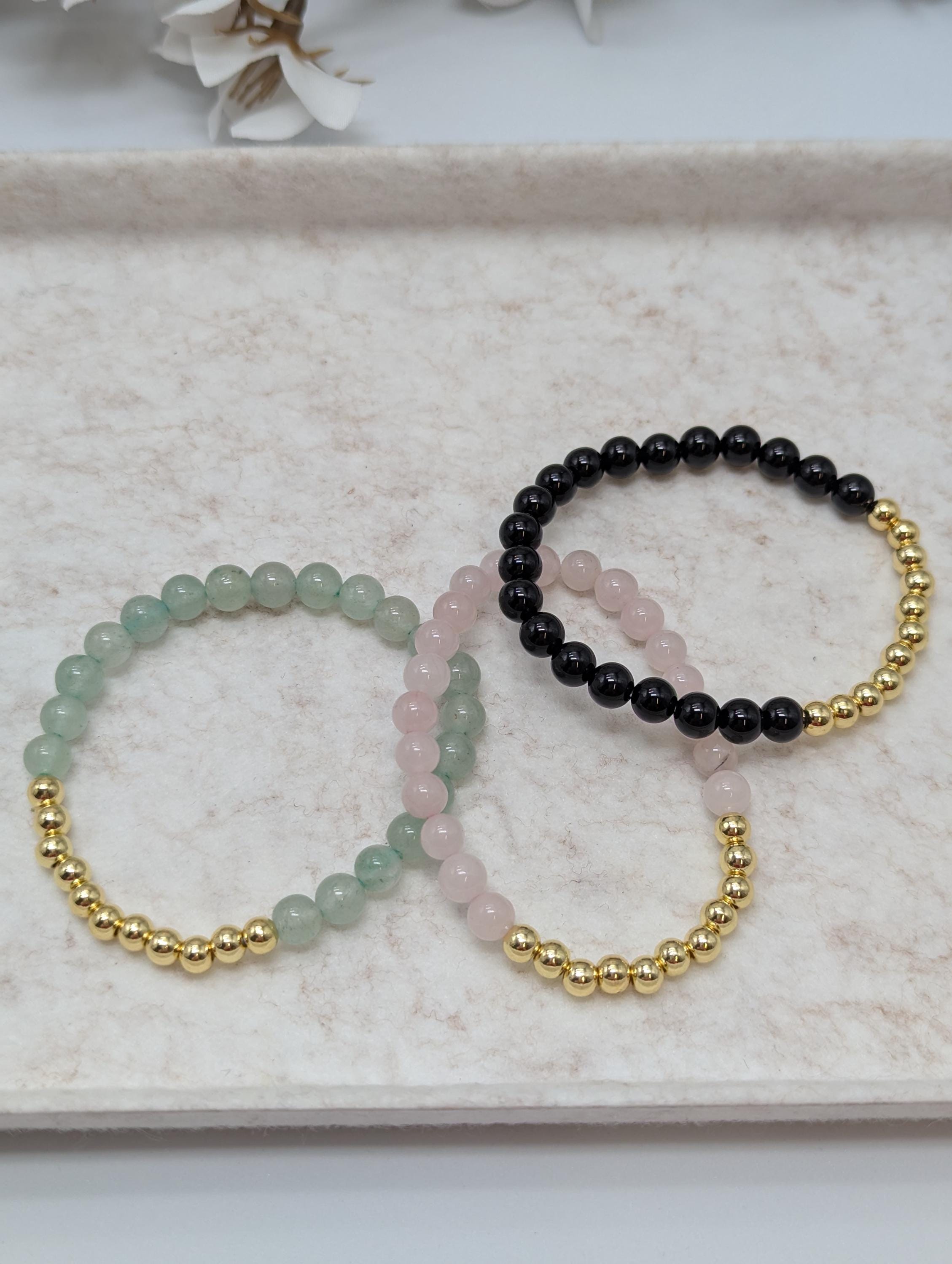 Armband für alltägliche Schmuckidee als Geburtstagsgeschenk für sie. Armband im eleganten Stil für jeden Tag. Armband zum Stapeln von Schmuck als Geschenk für sie.